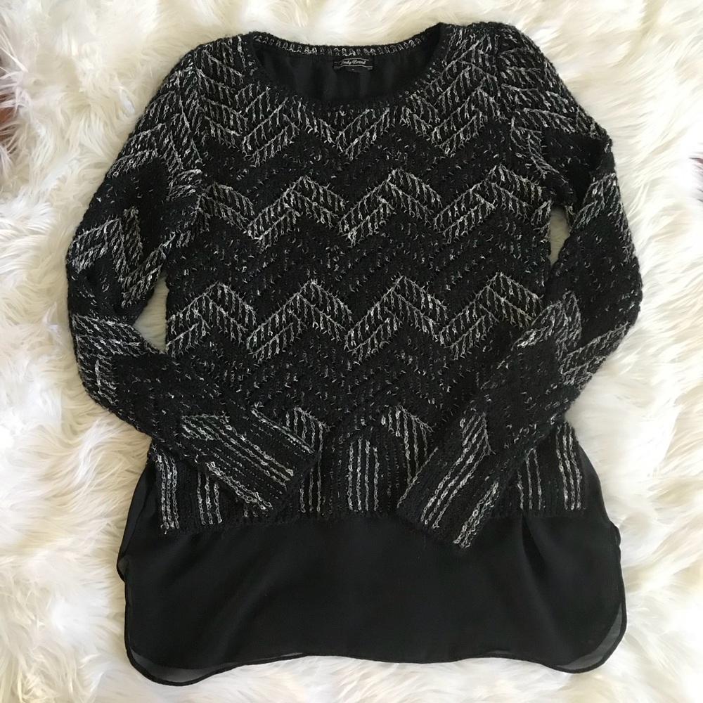 Lucky Brand Layered Sweater Top